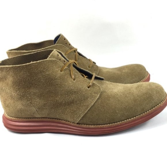 Cole Haan Other - Cole Haan Lunargrand Suede Chukka Boots Size 11.5M